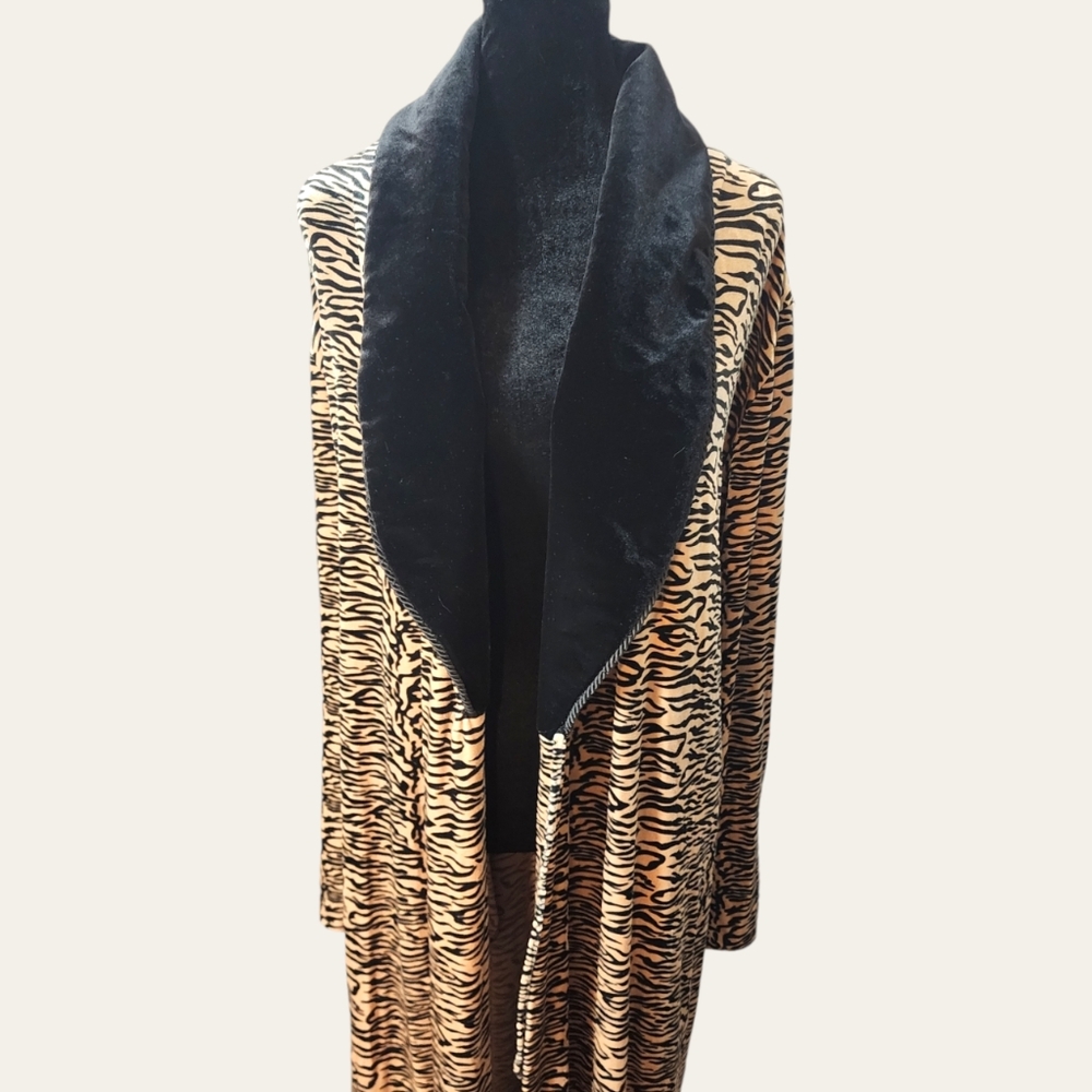 🖤Vintage Diamond Tea Robe - Picture 11 of 12